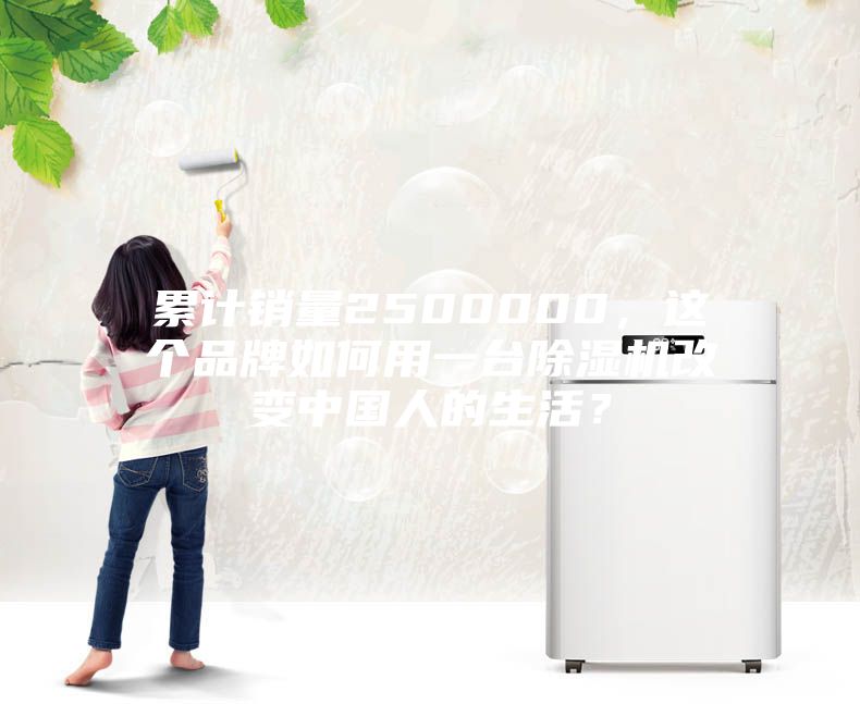 累計銷量2500000，這個品牌如何用一臺除濕機改變中國人的生活？