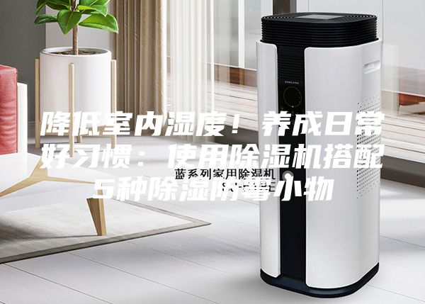 降低室內(nèi)濕度！養(yǎng)成日常好習慣：使用除濕機搭配5種除濕防霉小物